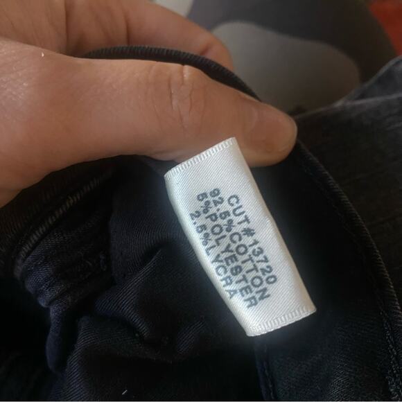 J Brand Alana High Rise black/dark gray skinny jeans - Picture 5 of 8